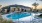 Saltwater Pool with In-Pool Seating 